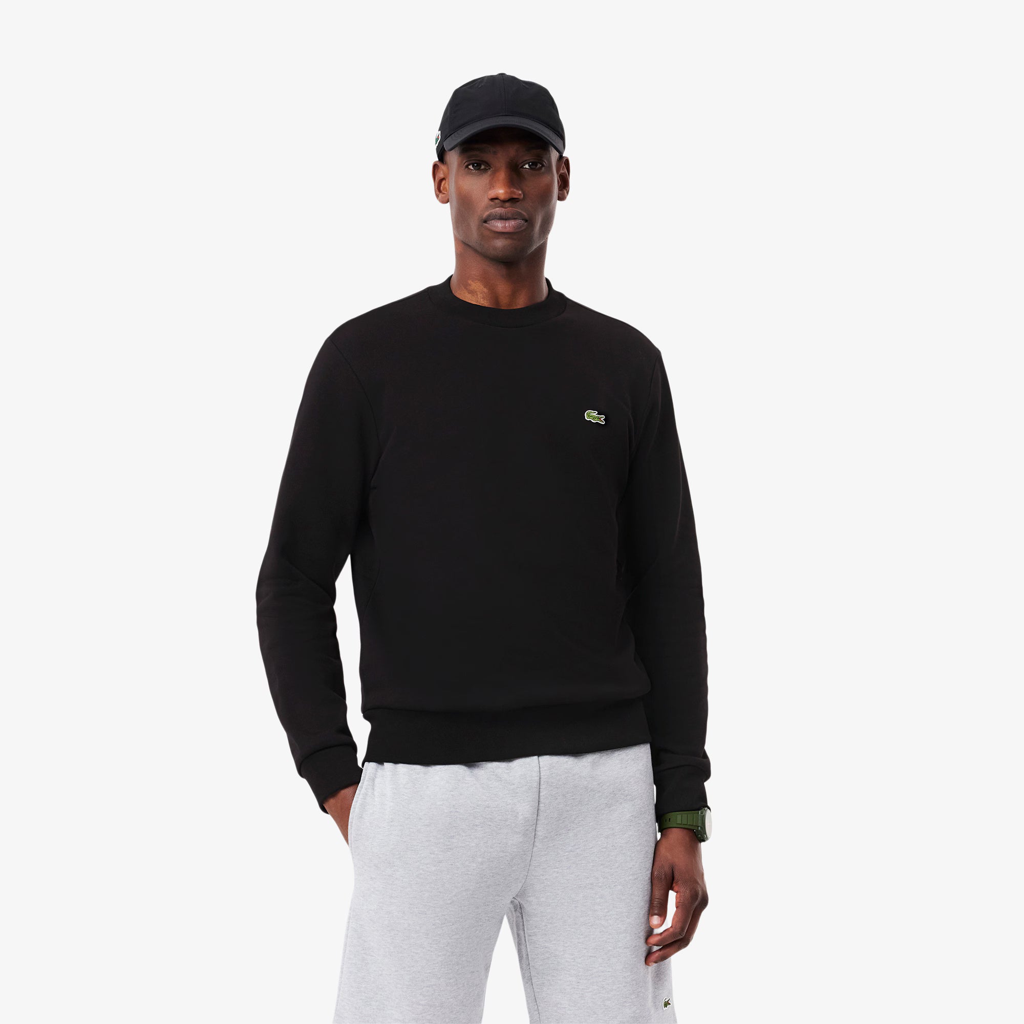 Suéter com Gola Redonda de Cashmere de Malha 3D